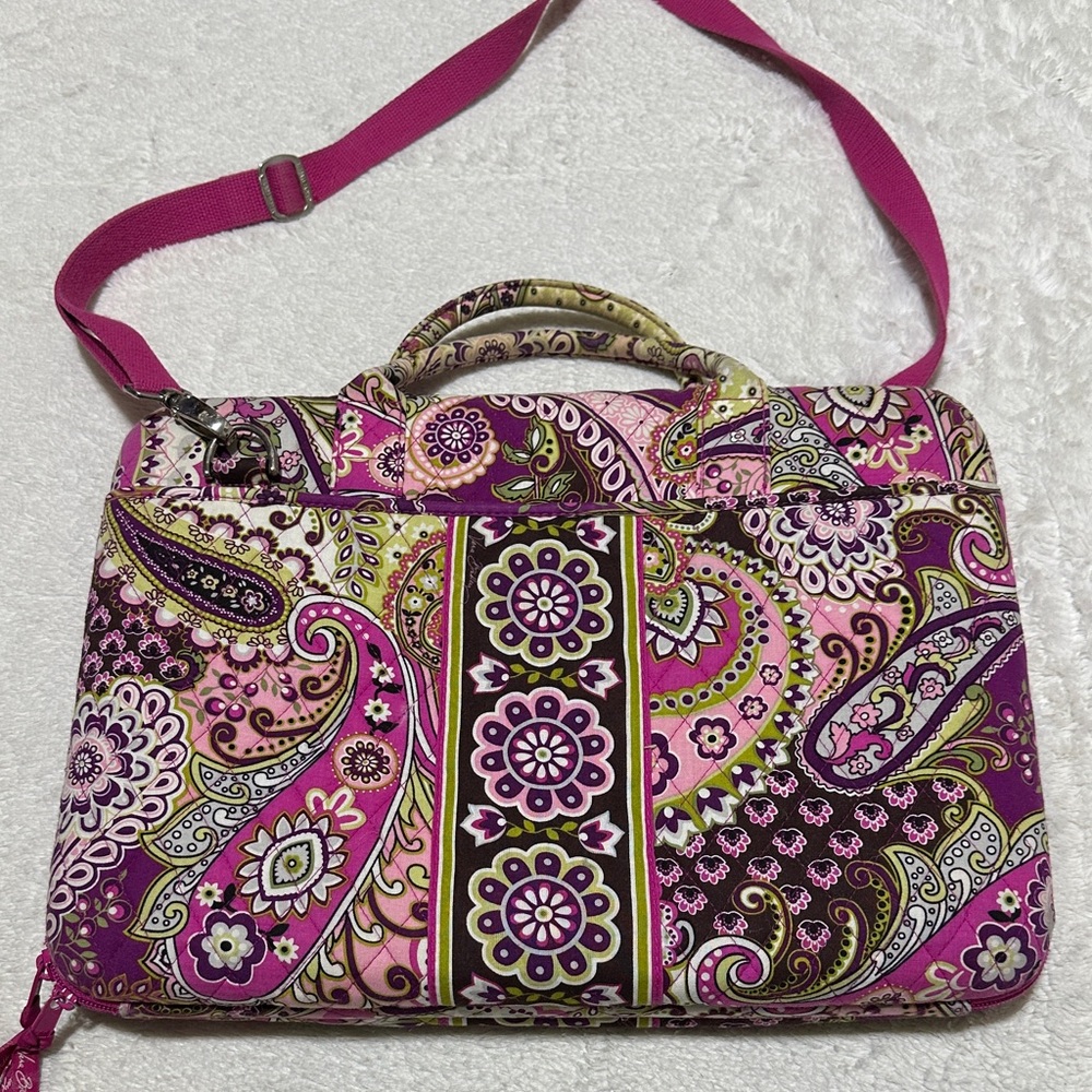 Vera Bradley | paisley print | hard lap top case